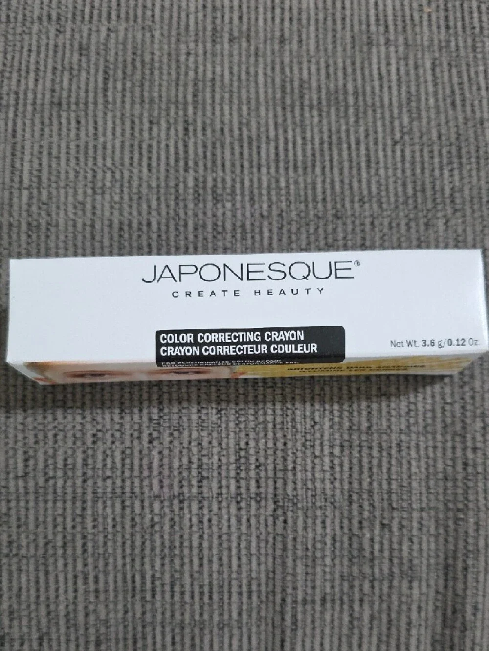 Japonesque Color Correcting Crayon, Shade 01- Yellow, Box Of 3, For Dark Circles